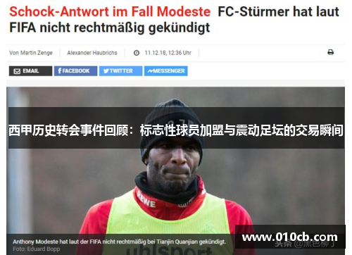 西甲历史转会事件回顾：标志性球员加盟与震动足坛的交易瞬间